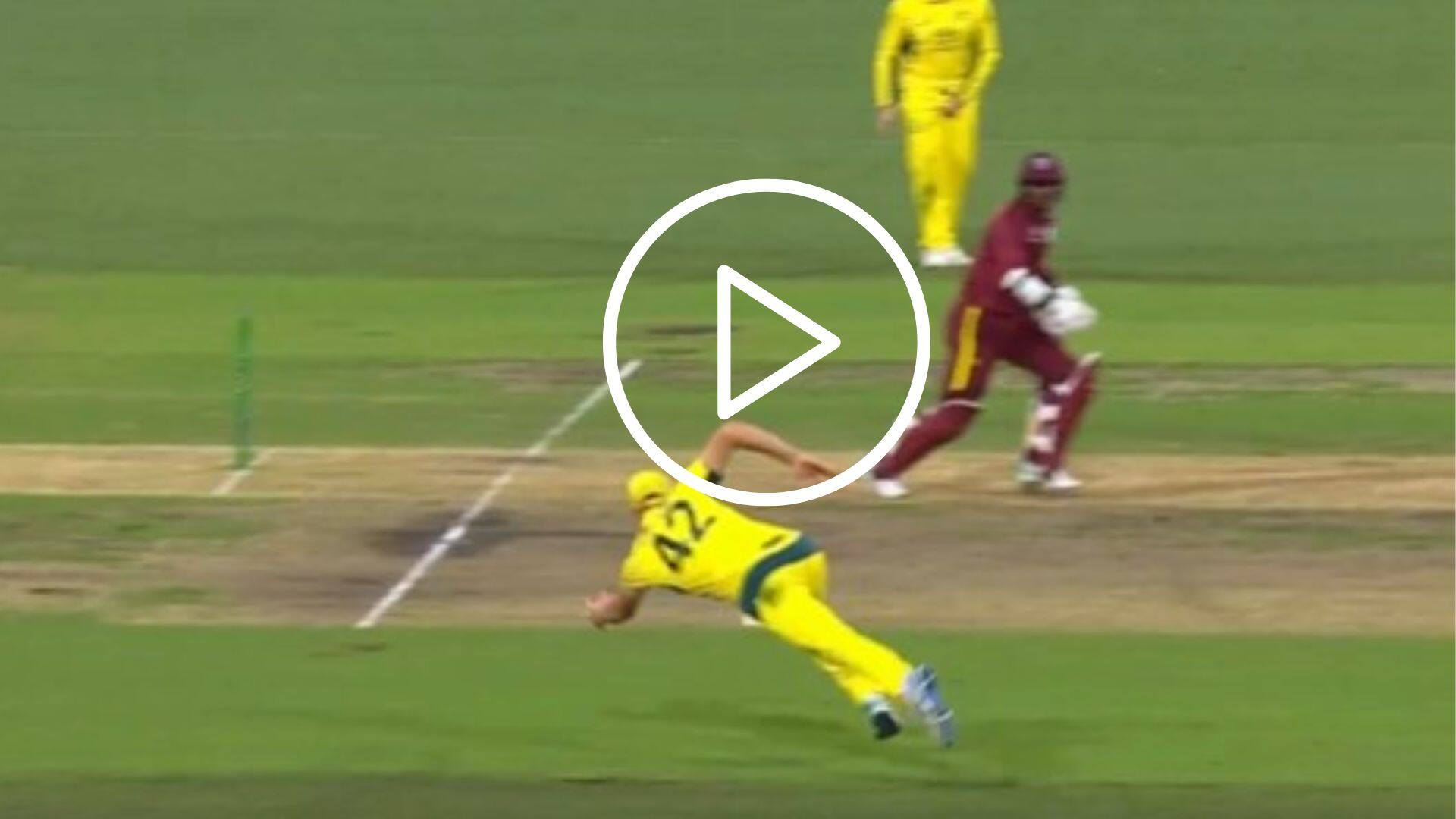 [Watch] Cameron Green Plucks A One-Handed Stunner In Big Australian Win vs WI